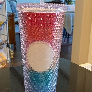 NWT Starbucks Summer rainbow tumbler